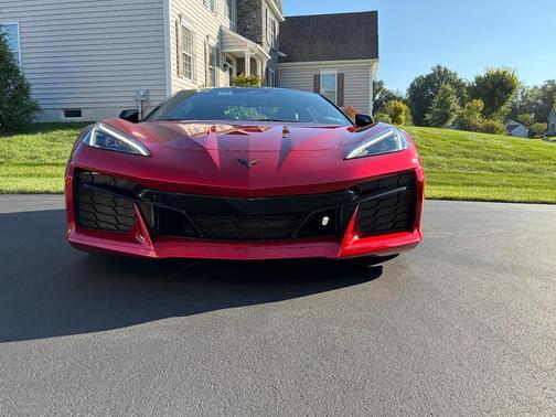Red 2024 Chevrolet Corvette Z06 w/3LZ