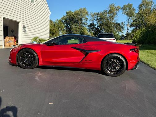 Red 2024 Chevrolet Corvette Z06 w/3LZ