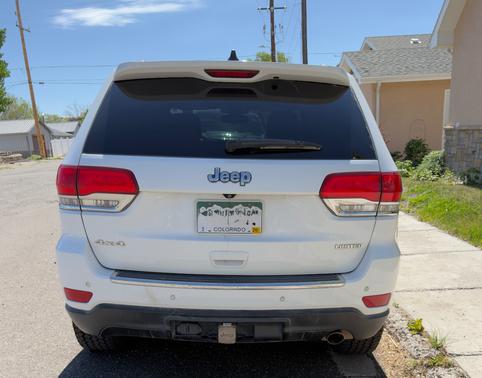 White 2015 Jeep Grand Cherokee Limited
