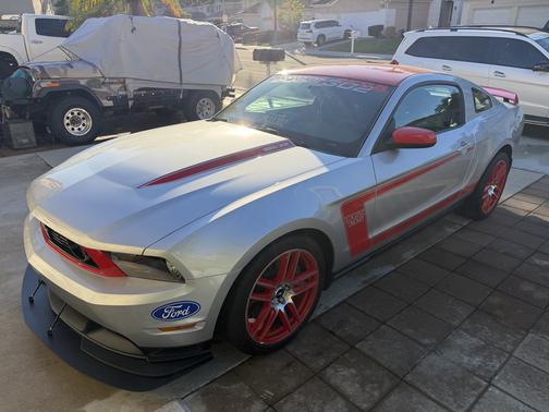 Silver 2012 Ford Mustang Boss 302