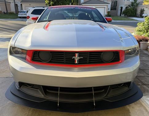 Silver 2012 Ford Mustang Boss 302