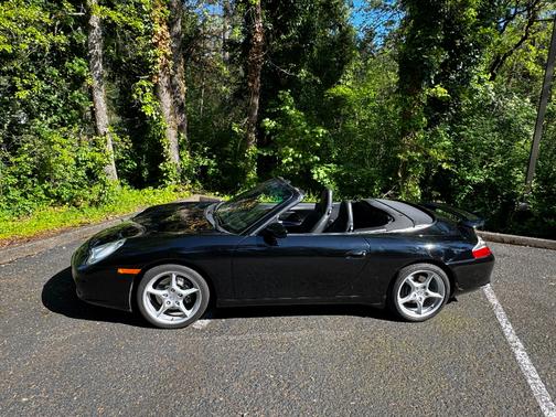 Black 2003 Porsche 911 911 Carrera Cabriolet