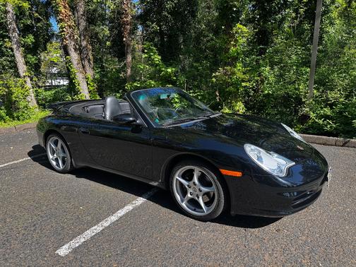 Black 2003 Porsche 911 911 Carrera Cabriolet