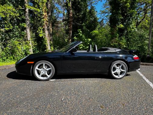 Black 2003 Porsche 911 911 Carrera Cabriolet