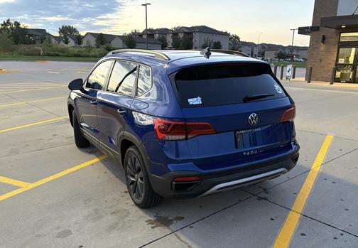 Blue 2022 Volkswagen Taos 1.5T S