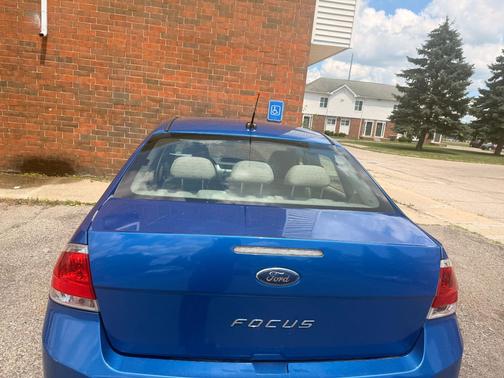 Blue 2011 Ford Focus S