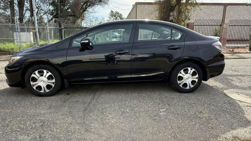 Black 2013 Honda Civic Hybrid Base