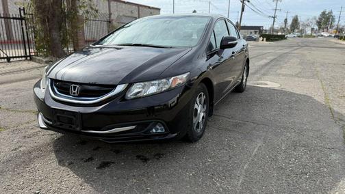 Black 2013 Honda Civic Hybrid Base