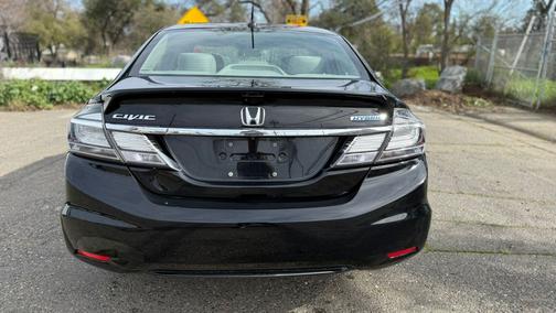 Black 2013 Honda Civic Hybrid Base