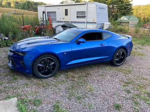 Blue 2016 Chevrolet Camaro 1SS