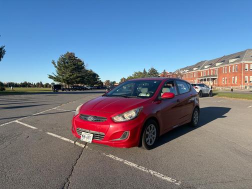 Red 2014 Hyundai Accent GS