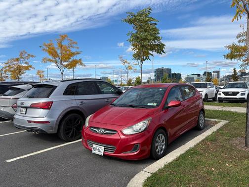 Red 2014 Hyundai Accent GS