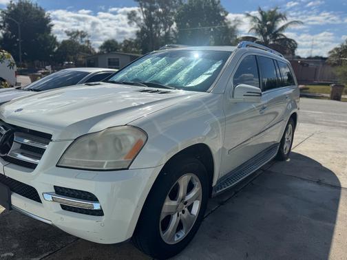White 2012 Mercedes-Benz GL-Class GL 450 4MATIC