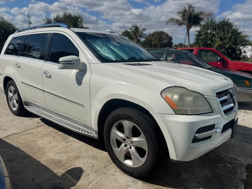 White 2012 Mercedes-Benz GL-Class GL 450 4MATIC
