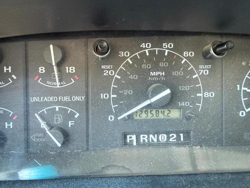Gray 1995 Ford F-250 XL SuperCab H/D