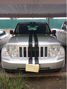 Silver 2010 Jeep Liberty Sport