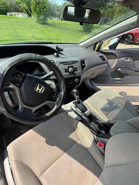 Blue 2012 Honda Civic LX