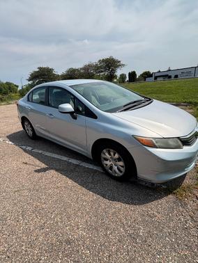 Blue 2012 Honda Civic LX