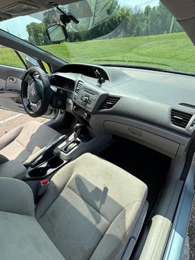 Blue 2012 Honda Civic LX