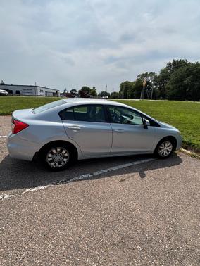 Blue 2012 Honda Civic LX
