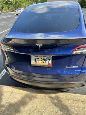 Blue 2022 Tesla Model Y Performance