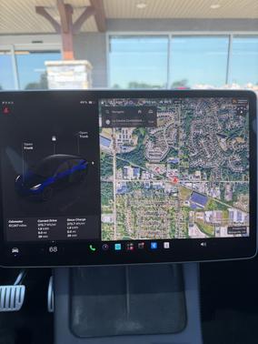 Blue 2022 Tesla Model Y Performance