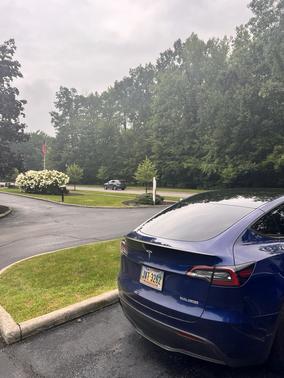 Blue 2022 Tesla Model Y Performance