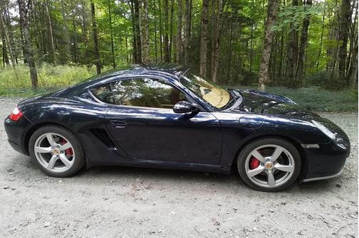 Blue 2006 Porsche Cayman Cayman S