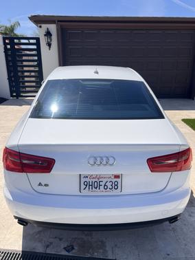 White 2013 Audi A6 2.0T Premium