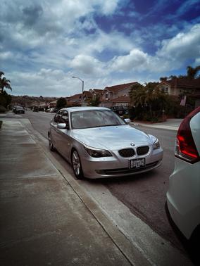 Silver 2008 BMW 535 i