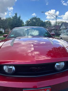 Red 2010 Ford Mustang GT Premium
