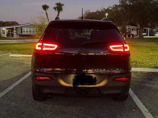 Black 2015 Jeep Cherokee Latitude Altitude