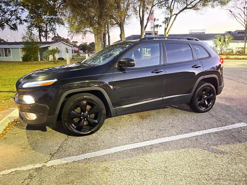 Black 2015 Jeep Cherokee Latitude Altitude