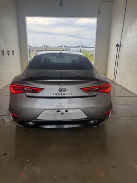 Silver 2017 INFINITI Q60 2.0T Premium