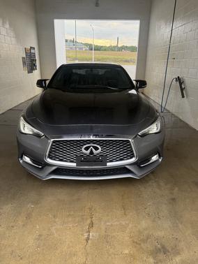 Silver 2017 INFINITI Q60 2.0T Premium