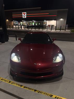 Red 2008 Chevrolet Corvette Base
