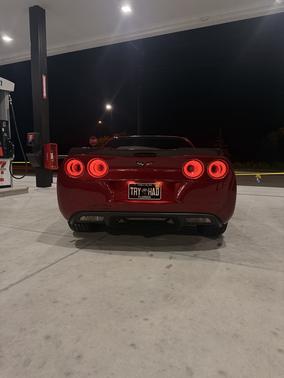 Red 2008 Chevrolet Corvette Base