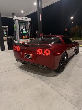 Red 2008 Chevrolet Corvette Base