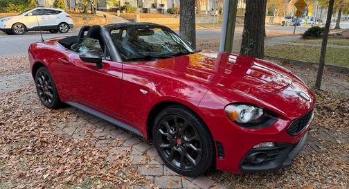 Red 2017 FIAT 124 Spider Abarth