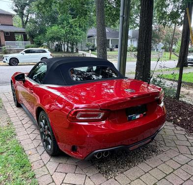 Red 2017 FIAT 124 Spider Abarth