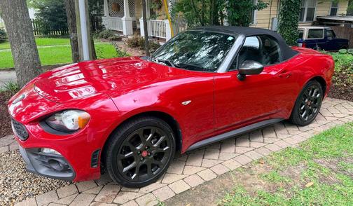 Red 2017 FIAT 124 Spider Abarth