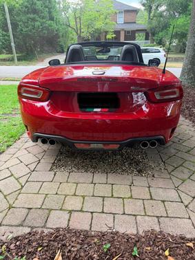 Red 2017 FIAT 124 Spider Abarth