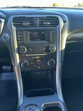 Red 2017 Ford Fusion Hybrid SE