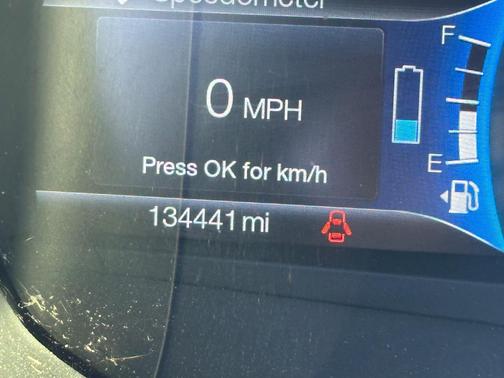Red 2017 Ford Fusion Hybrid SE