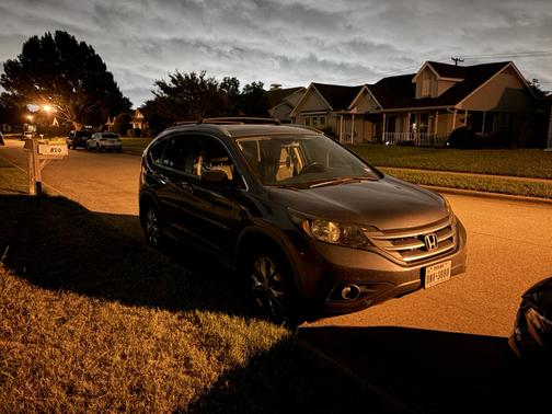 Gray 2013 Honda CR-V EX-L