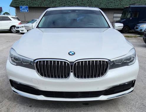 White 2016 BMW 740 i