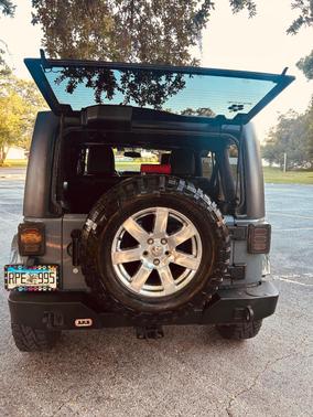 Gray 2015 Jeep Wrangler Unlimited Sahara