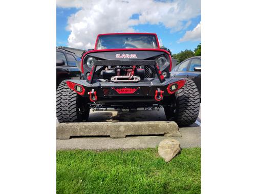 Red 2017 Jeep Wrangler Unlimited Sport