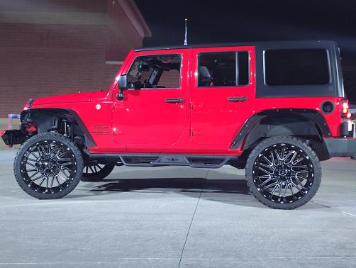 Red 2017 Jeep Wrangler Unlimited Sport