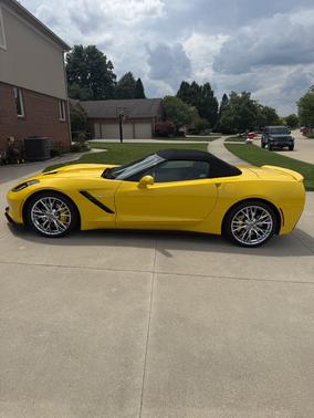 Yellow 2014 Chevrolet Corvette Stingray Z51